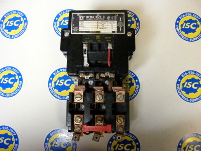 <B>Square D - </B>8536-SE01 NEMA Size 3 Motor Starter